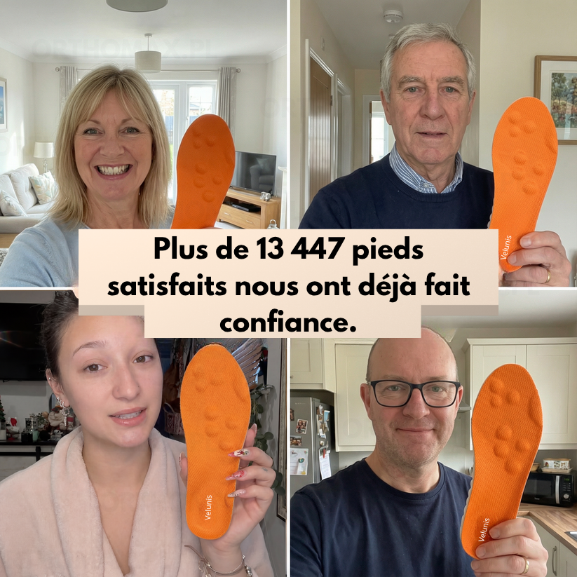 Semelles ergonomiques Velunis-Pro